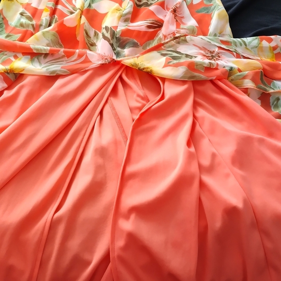 Bar 111 Spring Sun Dress Ruffles Spaghetti Strap Designer Fashion Size Medium - Picture 14 of 16